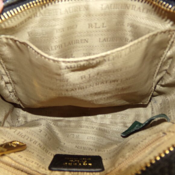 Ralph Lauren Black Crossbody Bag with Structured Design - Picture 4 of 6